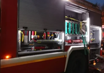 В Самарской области горят четыре балкона
