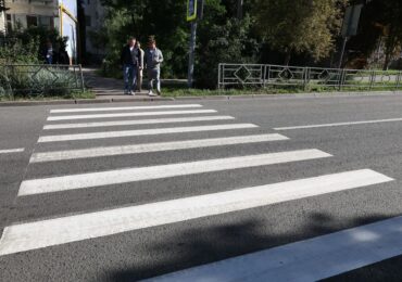 В Самаре ко Дню знаний обновили разметку у школ