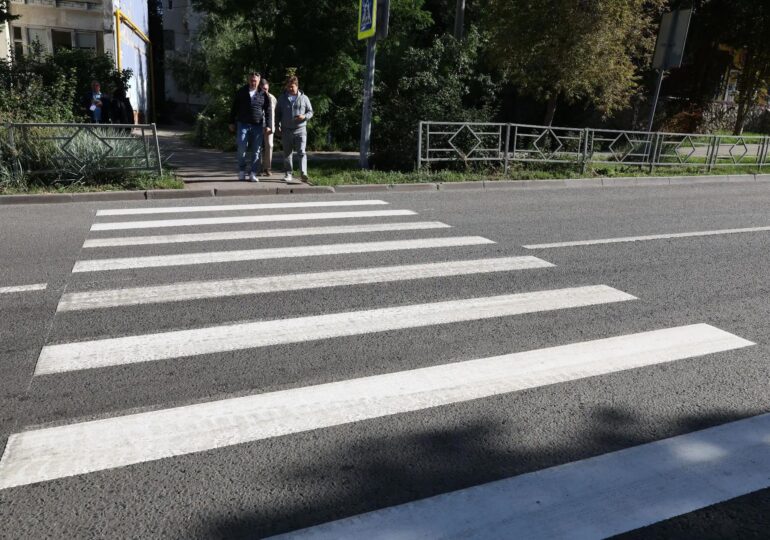 В Самаре ко Дню знаний обновили разметку у школ