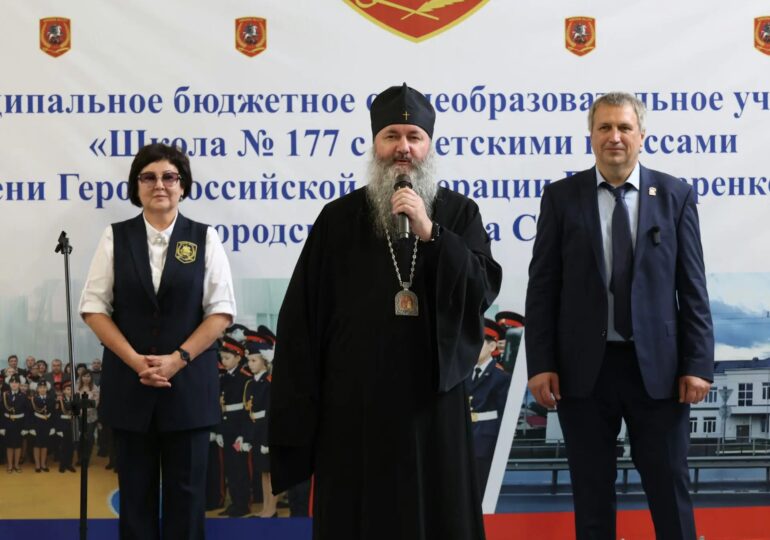 Глава Самары Иван Носков посетил школу №177