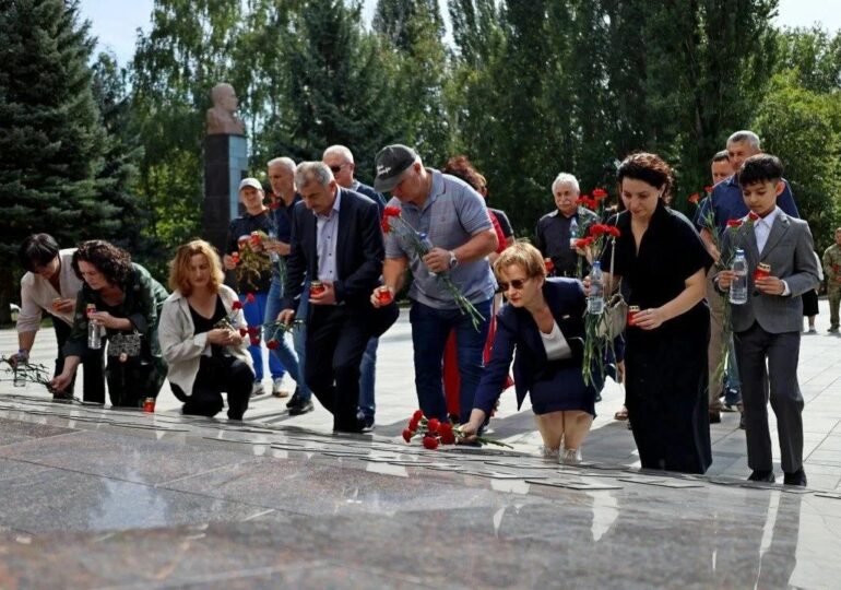 В Самаре в парке Победы состоялась акция «Общая память, общая боль»