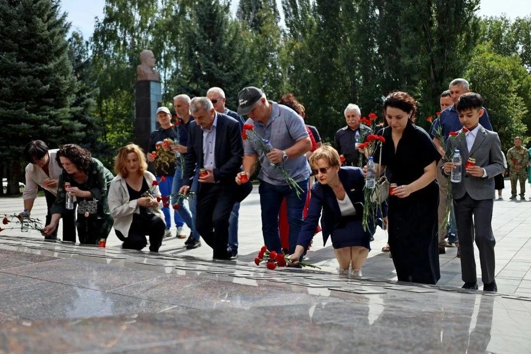 В Самаре в парке Победы состоялась акция «Общая память, общая боль»