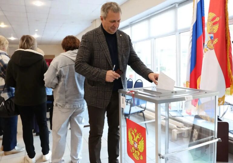 Глава Самары Иван Носков проголосовал на выборах