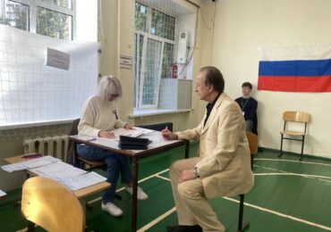 Народный артист России Владимир Гальченко проголосовал на выборах