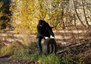 В Самаре провели субботник в центре города