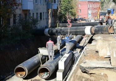 В Самаре, на Николая Панова, завершают реконструкцию теплосетей